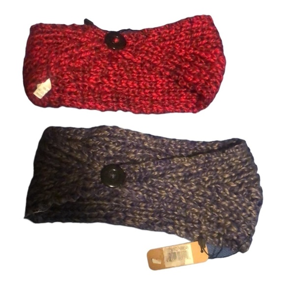 2 lots of Gray and red New With Tag Head band one Size - Picture 2 of 4